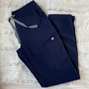 Figs Navy Yola Skinny Bottoms XXS